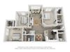 3 bed 2 bath floor plan 3 bed 2 bath floor plan
